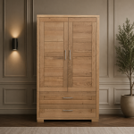 Innova - Tömörfa akasztós szekrény fiókkal