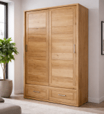 Innova - Tömörfa Tolóajtós Fiókos - Akasztós