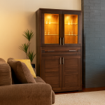 Innova tömörfa tálaló szekrény