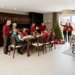 FLOW - Bővíthető feketedió étkezőasztal 170-210-270cm-ig