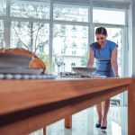 Flow - Tömörfa étkező asztal - 270cm-re bővíthető