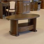 Réka – Hajlított dohányzóasztal fiókkal