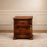 Réka – Tömörfa éjjeliszekrény ajtó+fiók