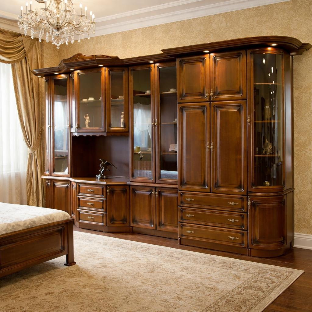 Reka szekrenysor antikcseresznye