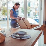 Flow – Tömörfa étkező asztal – 320cm-re bővíthető